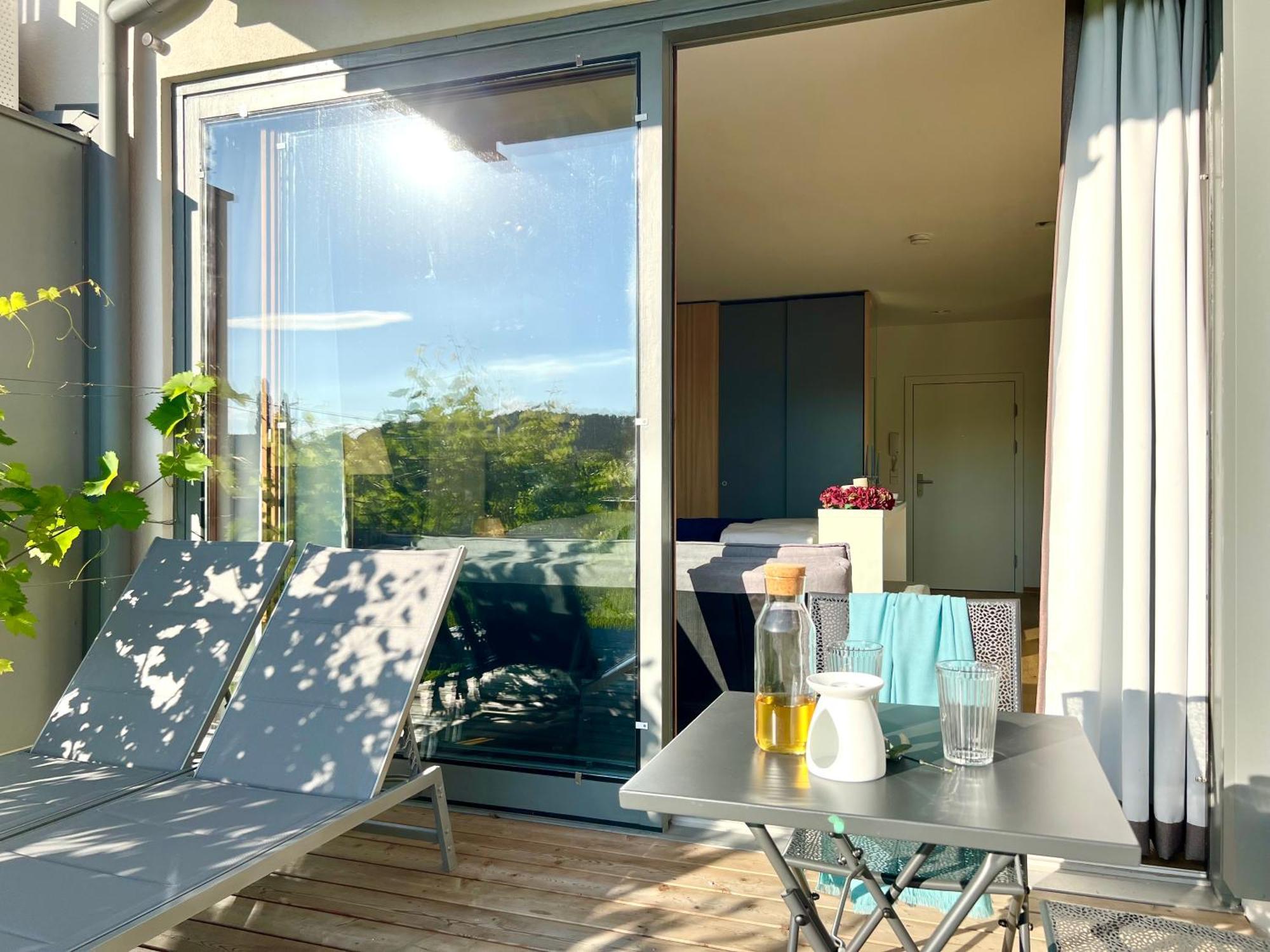 An Der Lage Apartment Spielfeld Bagian luar foto